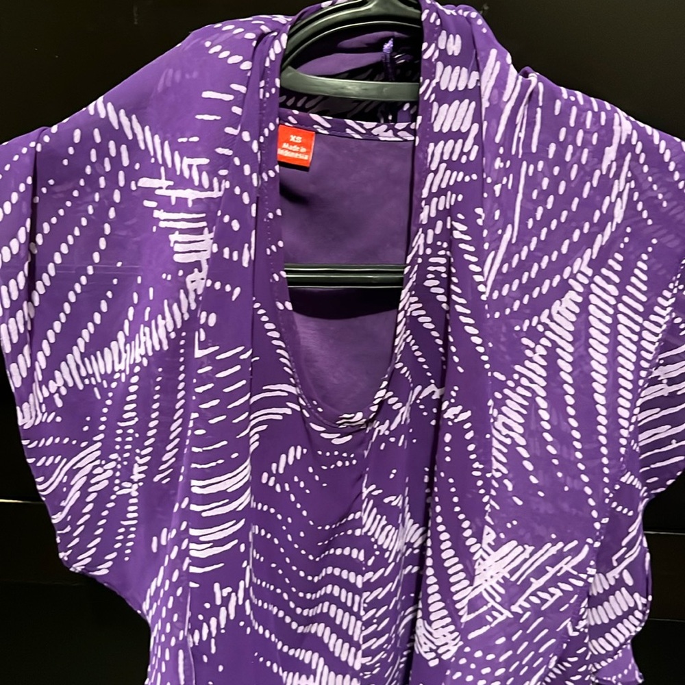 Purple blouse
